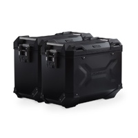 SW-Motech TRAX ADV Aluminium Case System -Black. 45/45 l. Kawasaki Versys 650 (14-).(KFT.08.518.70100/B)