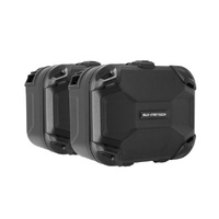 SW-Motech DUSC Hard Case System -  Black. 41/41 l. Royal Enf. Himalayan 450 (23-). (KFT.41.620.65100/B)