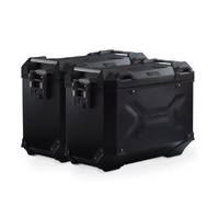 SW-Motech TRAX ADV Aluminium Case System - Black. 45/45L. Royal Enfield Himalayan 450 (23-). (KFT.41.620.70100/B)
