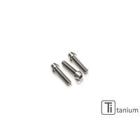CNC Racing Screws set front sprocket cover M6x16 (3 pcs) - Titanium