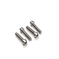 CNC Racing Screws set front axle clamp M8x30 (4 pcs) - Titanium