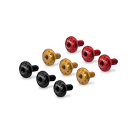 CNC Racing Shock absorber cover screw kit Ducati