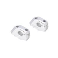 SW-Motech Variable bar back diam22 mm handlebars with offset. Silver. BMW F 750 GS (17-) / F 800 GS (23-). (LEH.00.039.30100/S)