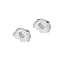 SW-Motech Bar back variable for diam32 handlebars. H=32mm. Back 5/10/15/20/25/30 mm. Silver. (LEH.00.039.32000/S)