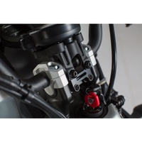 SW-Motech Bar riser.H=20 mm. Black. Yamaha XSR700 (15-20).(LEH.06.642.10000/B)