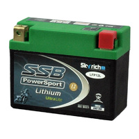 SSB PowerSport Lithium Battery HJ12L 2.3AH (6) (LFP12L)