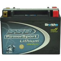 SSB PowerSport Lithium Battery - Ultralight (+ -) (LFP20HQ-BS)