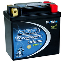 SSB Powersport Lithium Ultralight Battery (LFP9Q-B)