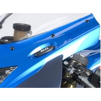 R&G Racing Mirror Blanking Plates To Suit Suzuki GSXR600 GSXR750 L1/L2