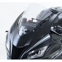 R&G Racing Mirror Blanking Plates To Suit Kawasaki ZX10-R '16- & ZX-10RR '21-
