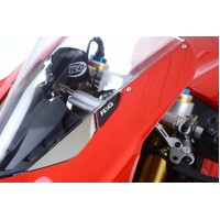 R&G Racing Mirror Blanking Plates To Suit Ducati Panigale V4/V4S '18-, V4R '19- & Panigale V2 '20-
