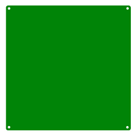 Pyramid Acrylic Colour Backing Sheet | Green