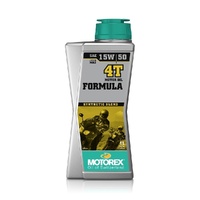 Motorex Formula 4T 15W50 - 1 Litre (10) (MF4T15501)