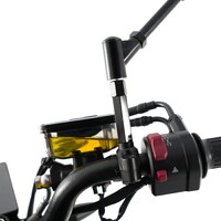 R&G Racing Mirror Risers To Suit M10x1.25 Thread Mirrors