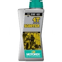 Motorex Scooter 4T 5W40 - 1 Litre (10) (MS4T5401)