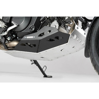 SW-Motech Engine guard. Black/Silver. For V-Strom 1000 with crash bar. (MSS.05.440.10000)