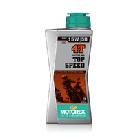 Motorex Top Speed MC 4T 15W50 - 1 Litre (MTO15501)