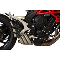 HP Corse Mv Agusta Brutale 675/800/RR < 2016 Hydrotre Satin Carbon Cover Exhaust