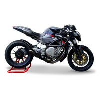 HP Corse Mv Agusta Brutale 910, 750 <2006 Hydroform Black Exhaust