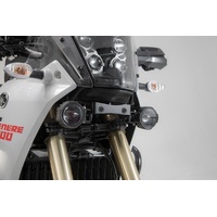 SW-Motech Light mounts. Black. Yamaha Tenere 700 models (19-). (NSW.06.799.10000/B)