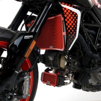 R&G Racing Oil Cooler Guard To Suit Ducati Hypermotard 950 '19- (SP/RVE '21-)