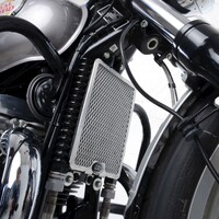 R&G Racing Oil Cooler Guard To Suit Royal Enfield Interceptor 650 ’19- & Continental GT 650 ’19-