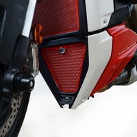 R&G Racing Oil Cooler Guard To Suit Ducati Streetfighter V4(S) '20-, Panigale V4R '19-, Panigale V4(S) '18- & Panigale Speciale '18-