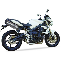 IXIL SLIP ON (LEFT MUFFLER) - HEXOVAL XTREM EVOLUTION To Suit TRIUMPH STREET TRIPLE 675 07-11 (D67LD)