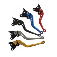 Pazzo Racing Long Brake & Clutch Lever Set To Suit Ducati Models (DB-80/DC-80)