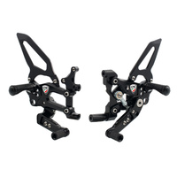 CNC Racing Adjustable rear sets RPS "Easy" Ducati SBK Panigale series road and reverse shifting
