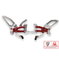 CNC Racing Adjustable rearsets Ducati Streetfighter V4 - Pramac Racing limited Edition