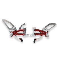 CNC Racing Adjustable rearsets Ducati Streetfighter V4 - Pramac Racing limited Edition