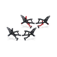 CNC Racing Adjustable rearsets Ducati Panigale V4