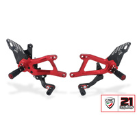 CNC Racing Adjustable rearsets Ducati Panigale V4 - Troy Bayliss Limited Edition