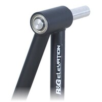 R&G Racing Single Sided Paddock Stand Pin - 21.8mm OD 25.80 STEPPED