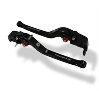 Evotech Performance Folding Clutch And Brake Lever Set To Suit Kawasaki ZX6R 2009 - 2012 