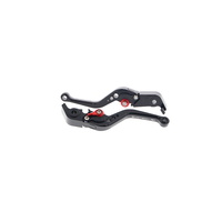 Evotech Performance Short Clutch And Brake Lever Set To Suit Aprilia RSV1000 2004 - 2008