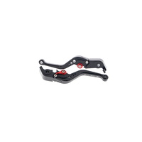 Evotech Performance Short Clutch And Brake Lever Set To Suit Ducati Multistrada 1200 S Touring 2010 - 2014 