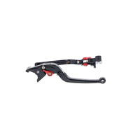 Evotech Performance Folding Clutch And Brake Lever Set To Suit Triumph Bonneville T120 Black 2016 - Onwards