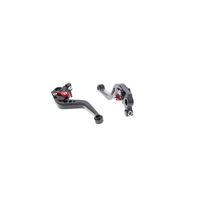 Evotech Performance Short Clutch and Brake Lever Set To Suit Ducati Scrambler 1100 Tribute Pro (2022 - Onwards)