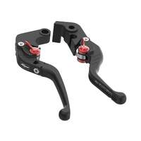 Evotech Performance Evo Folding Clutch and Short Brake Lever set - Ducati Hyperstrada 939  2016 - 2018