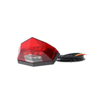 Evotech Performance Combination Rear Light / Number Plate Light (Red)