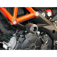 Evotech Performance Crash Protector Bobbins To Suit Aprilia Shiver 900 (2018 - Onwards)