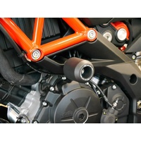 Evotech Performance Crash Bobbins To Suit Aprilia Shiver SL 750 2007 - 2017