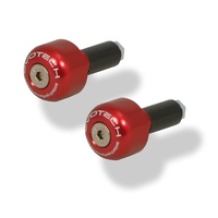 Ducati Monster 796 2010 - Onwards Evotech Performance Handlebar End Weights (Colour: Silver Outer)