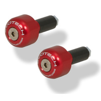 KTM 1290 Super Duke GT 2016 - Onwards Evotech Performance Bar End Weights (Colour: Silver Outer)