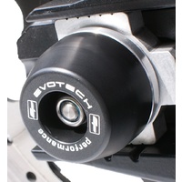 Evotech Performance Rear Spindle Bobbins To Suit Triumph Daytona 675 2013 - 2017