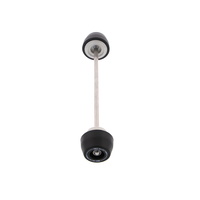 Evotech Performance Rear Spindle Bobbins To Suit Yamaha FZ-09 2013 - 2016