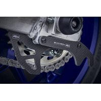 Evotech Performance Carbon Fibre Toe Guard - GP Style Paddock Stand Plates To Suit Yamaha MT-10 SP 2016 - Onwards