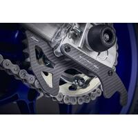 Evotech Performance Carbon Fibre Toe Guard - GP Style Paddock Stand Plates To Suit Yamaha YZF-R1 2020 - Onwards